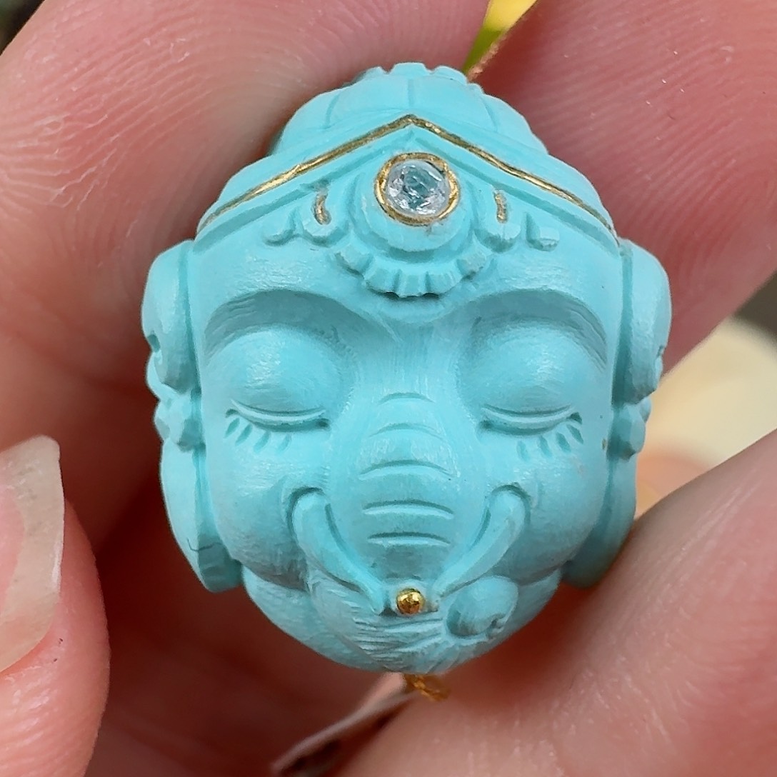 绿松石珠宝奇石未镶嵌