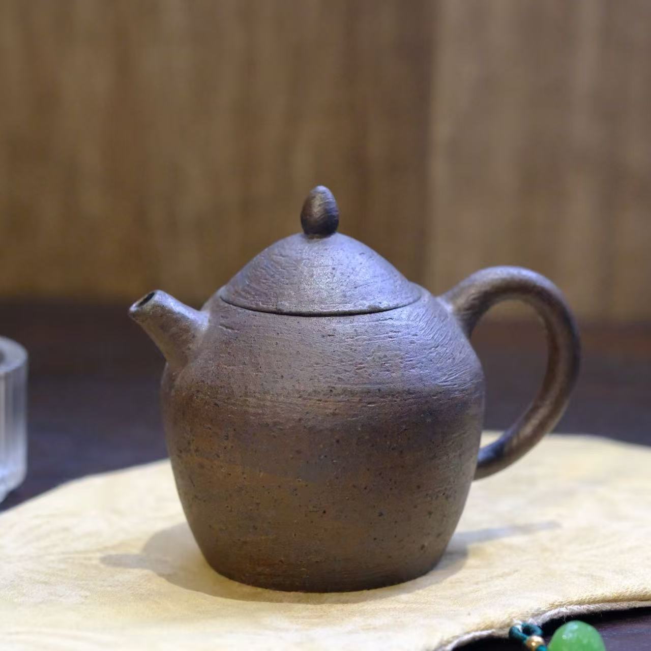 小喜宅 自在柴烧小灯壶（容量约130ml）