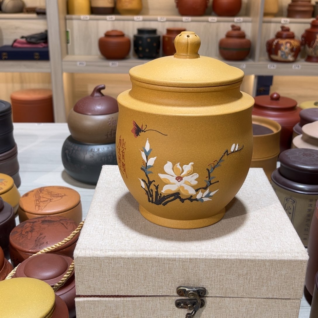 紫砂茶叶罐紫砂的制作