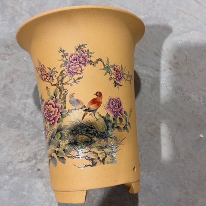 紫砂花盆 高度25口径20