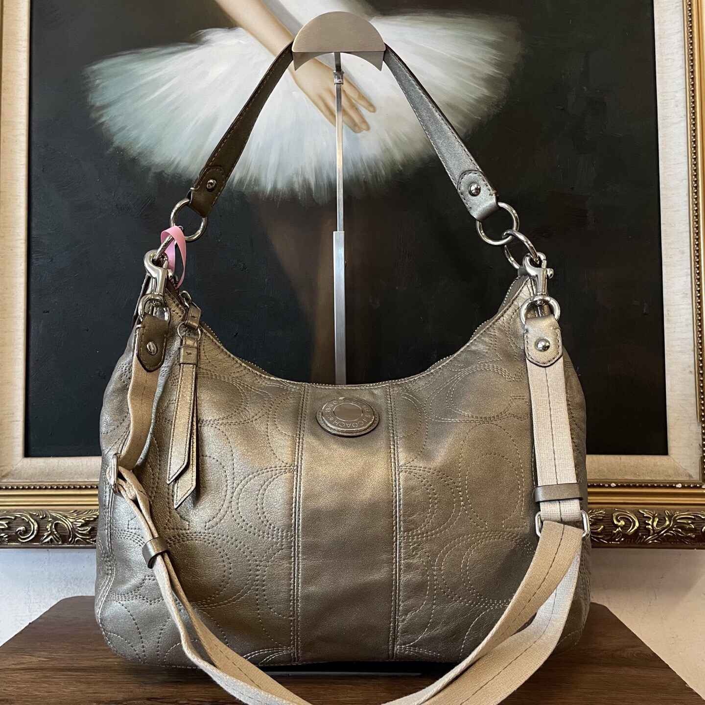 95新 COACH/蔻驰 coach蔻驰手提包/008492/尺寸32*21