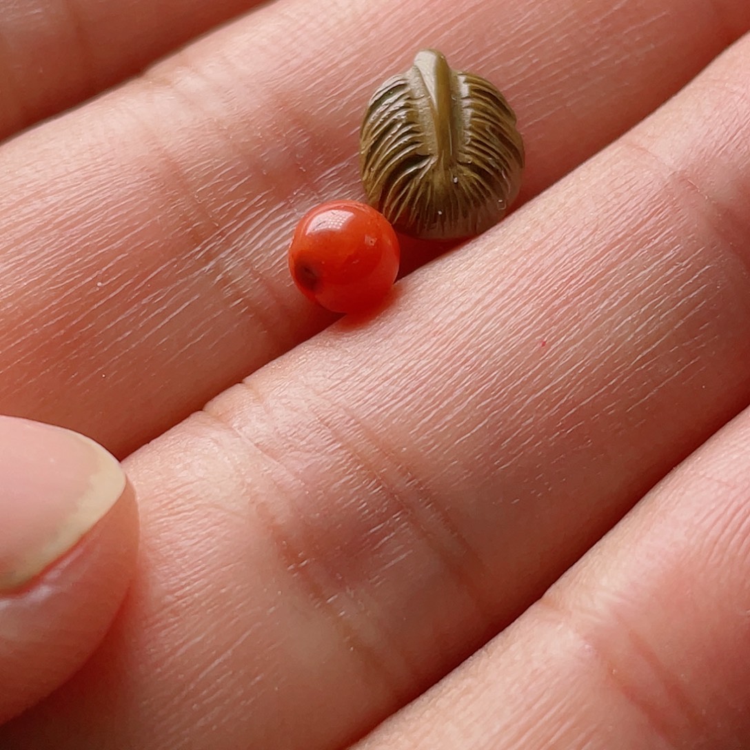 南红玛瑙未镶嵌配饰