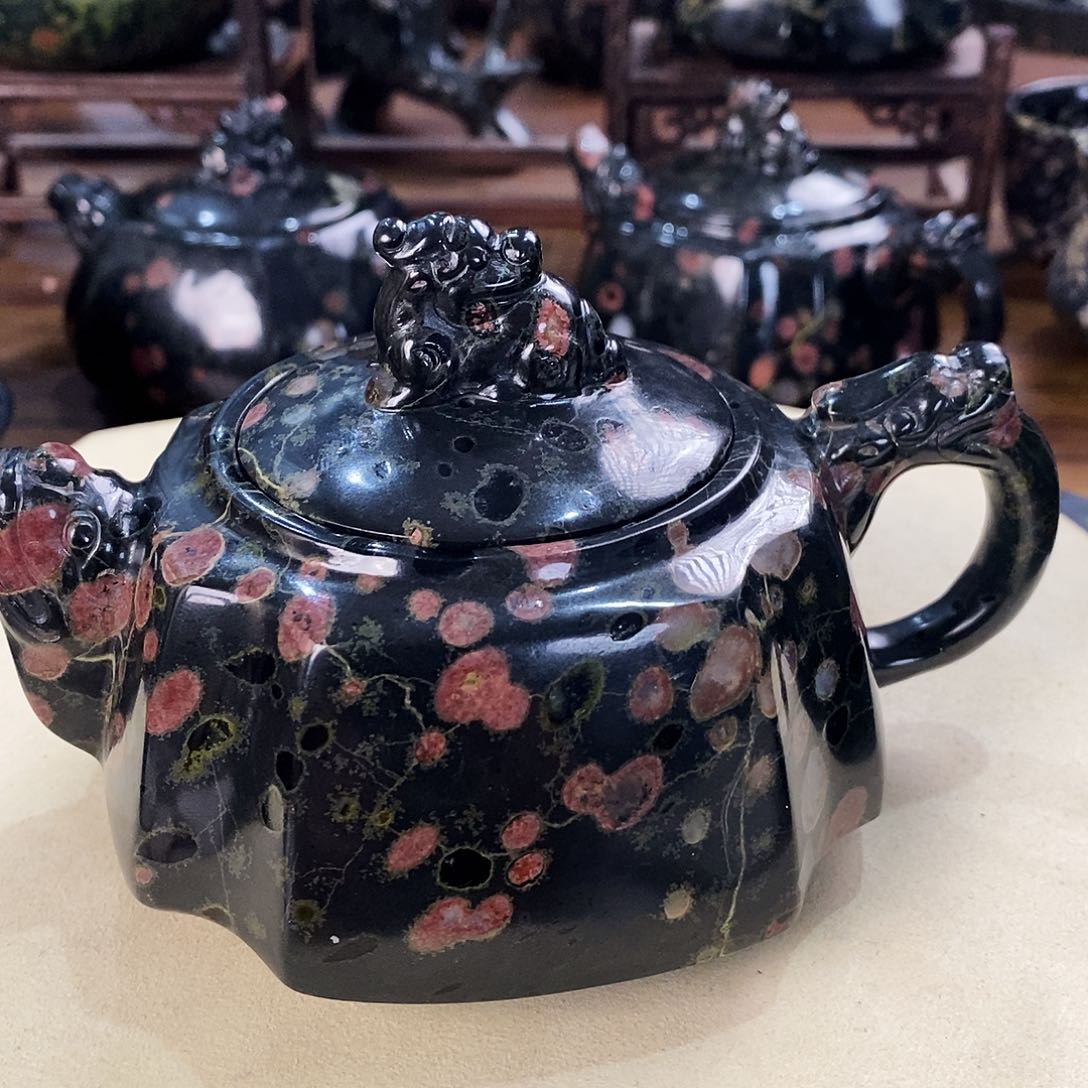 梅花玉茶壶奢上奢