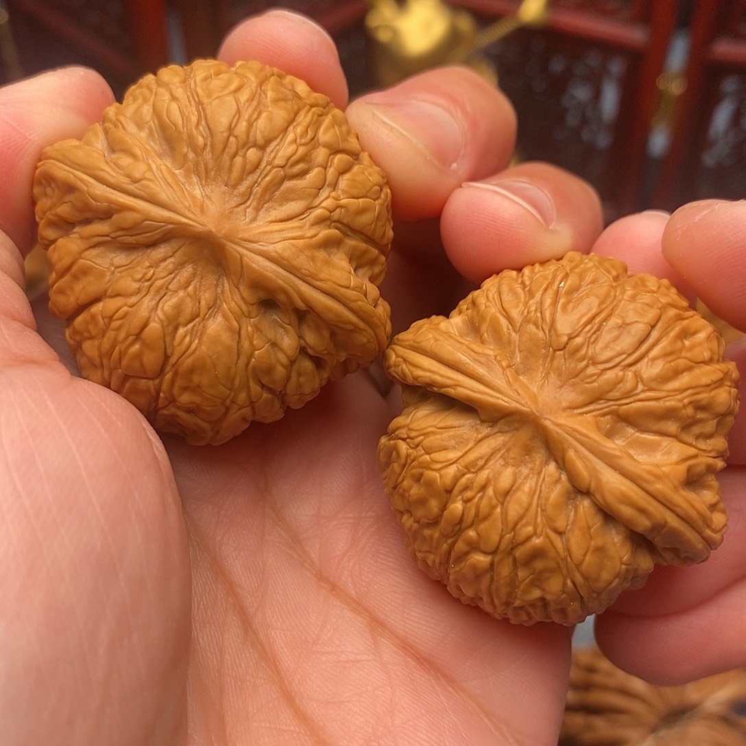 文玩核桃把件全品乾隆磨绝配39.5尺