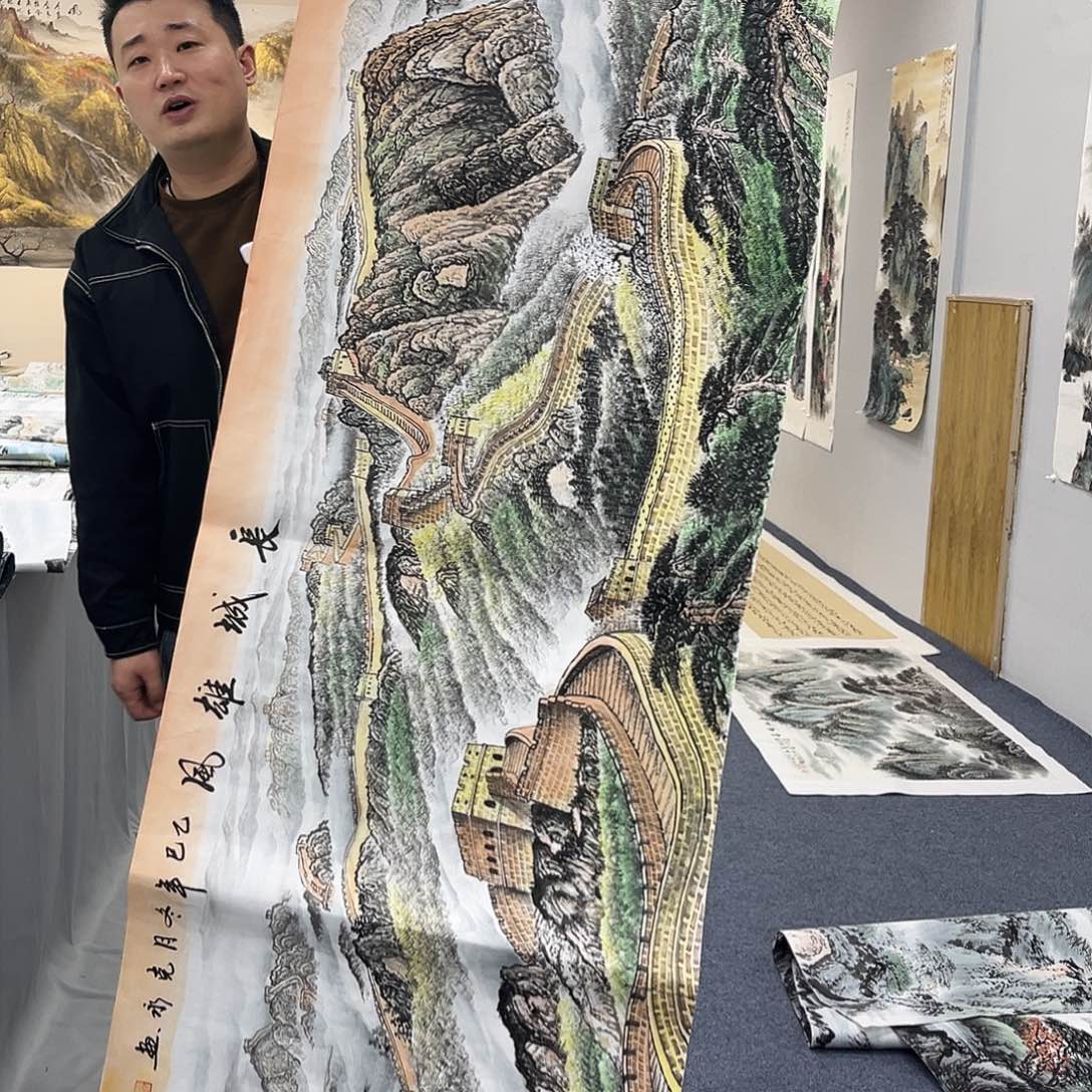 国画纯手绘字画作品