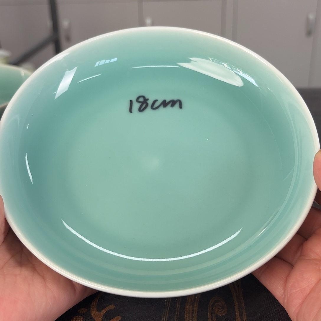 龙泉云间青瓷小米茶器