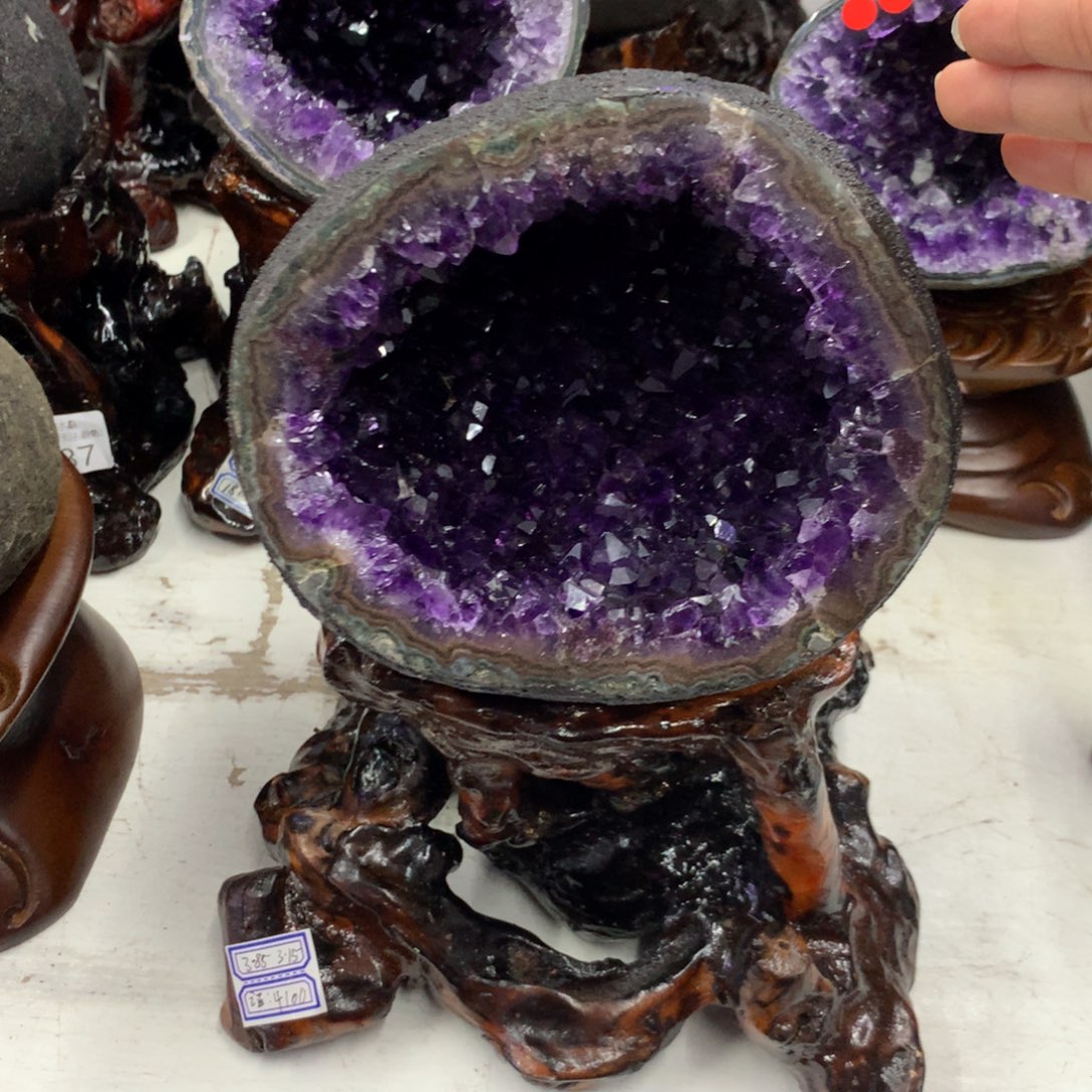 羽***舞未镶嵌大型摆件（非配饰）水晶莹