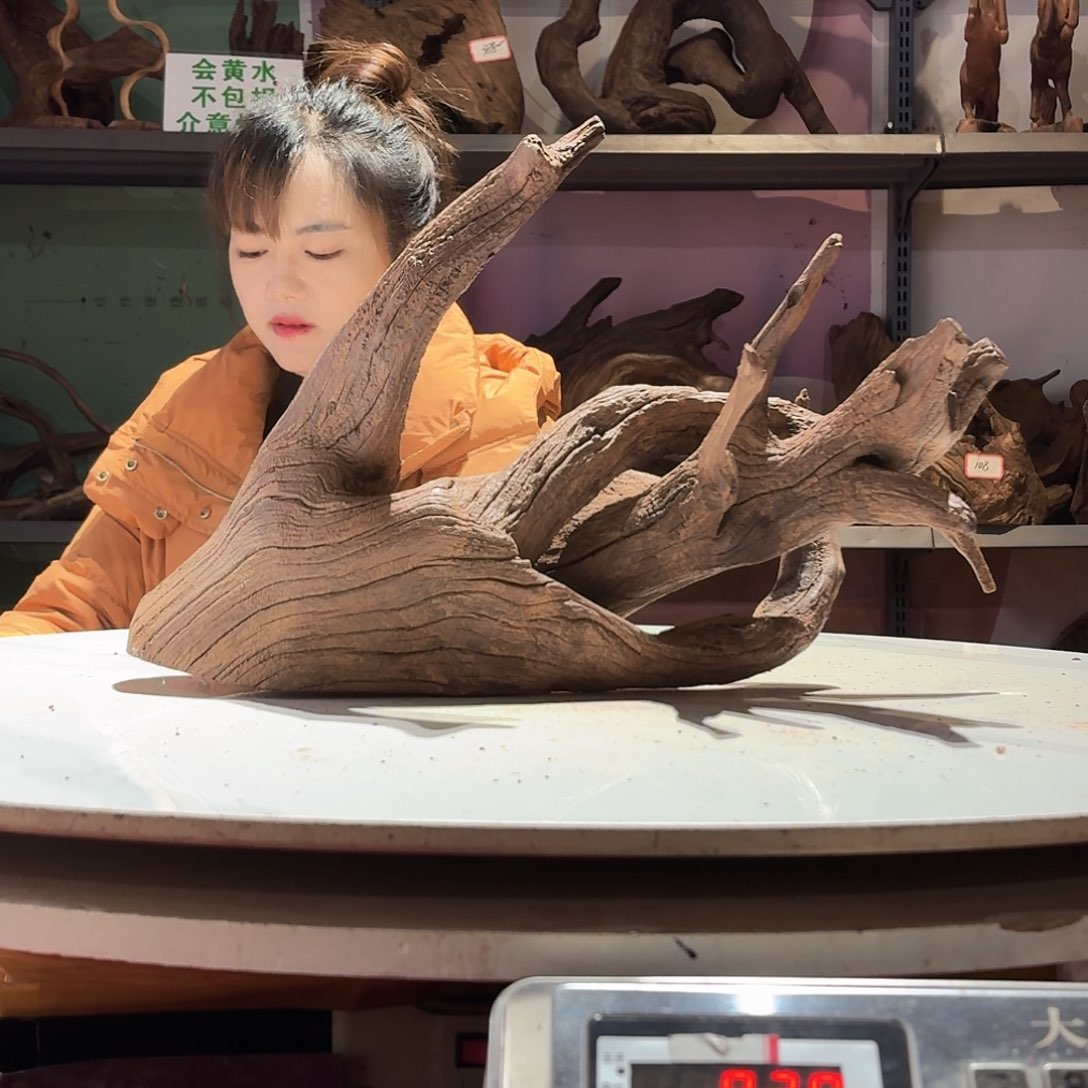 鑫品沉木不包邮必褪色股**朱6806