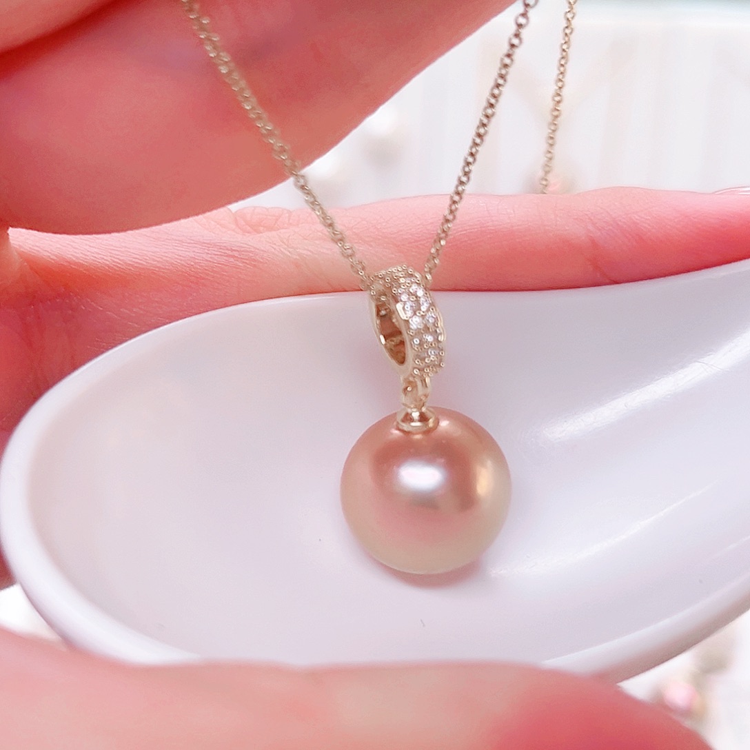 合金吊坠(赠链)淡水珍珠