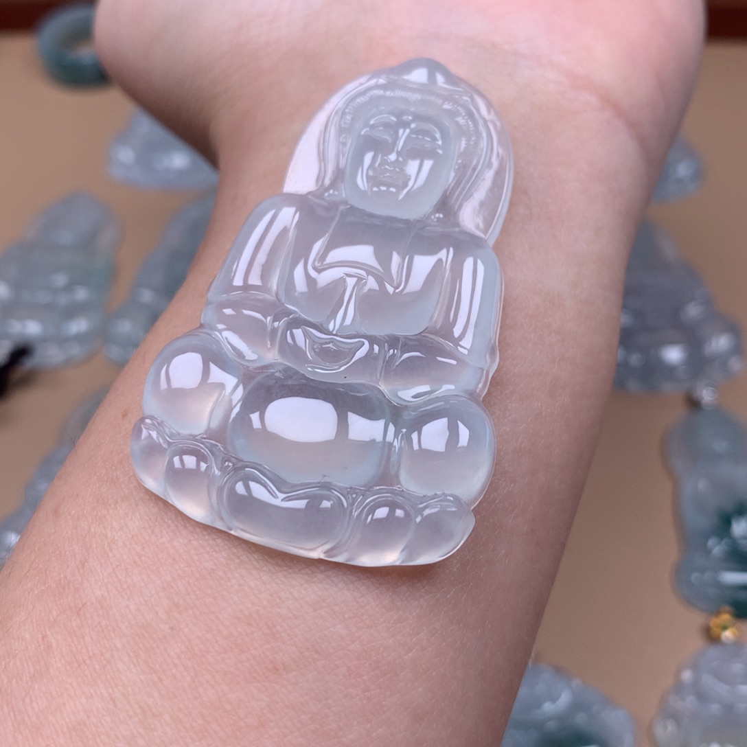 翡翠未镶嵌颈饰缅甸翡翠A货