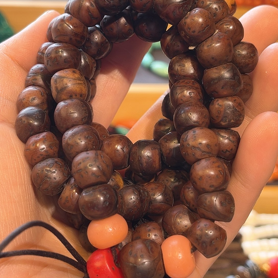 菩提无事牌藏地朵朵龙眼菩提