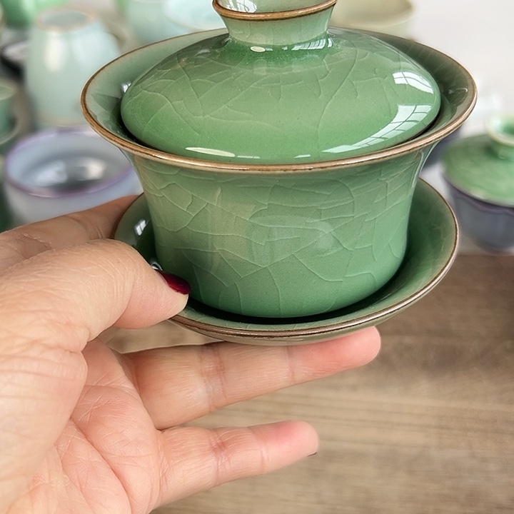 小米茶器龙泉青瓷