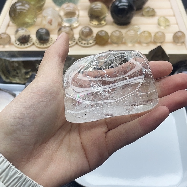 水晶珠宝半成品未镶嵌396水晶