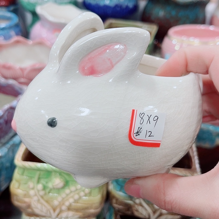 多肉陶瓷花盆满10元包邮