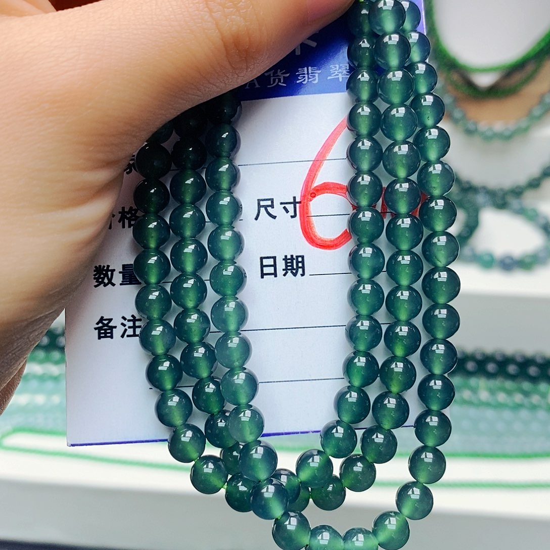 翡翠未镶嵌手链翡翠