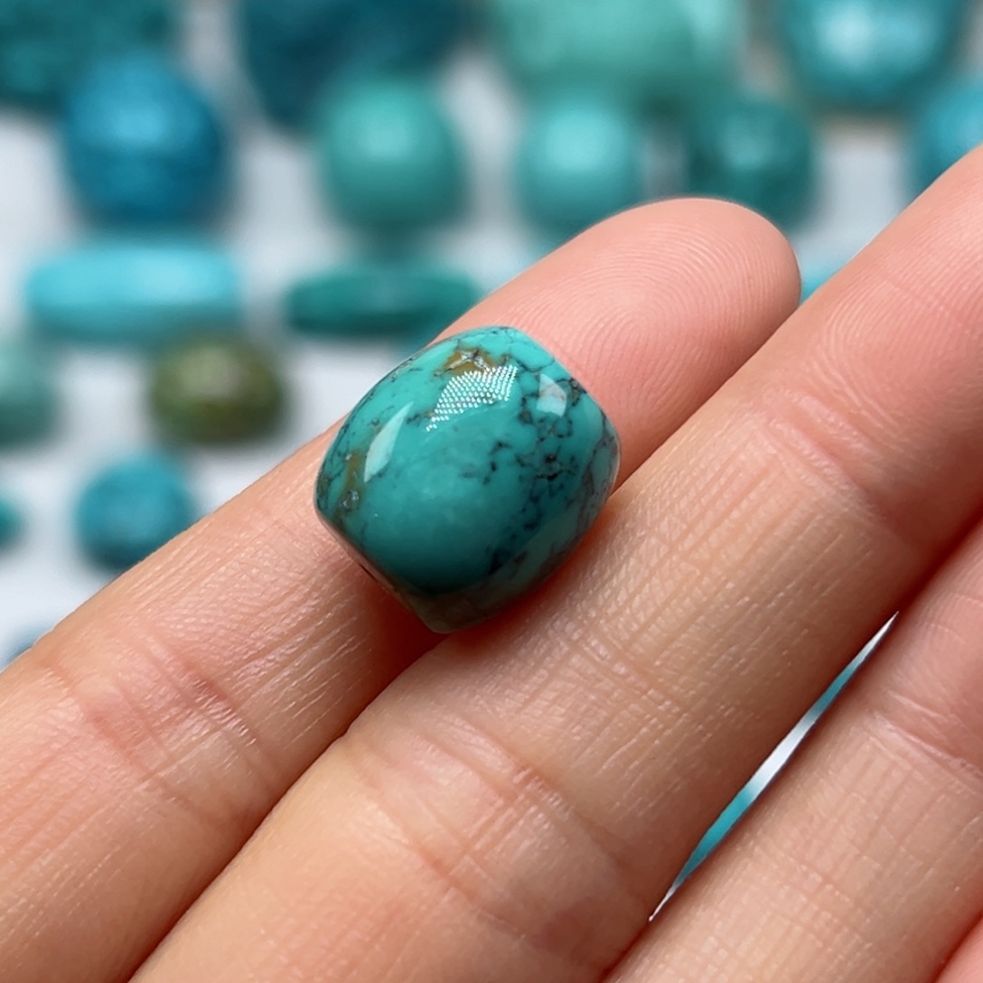 绿松石珠宝奇石未镶嵌