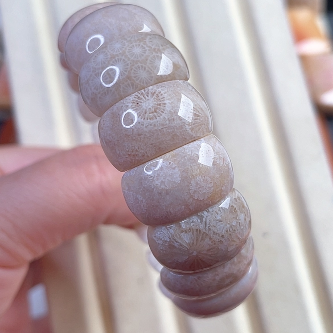 【闪购商品】硅化玉手串未镶嵌