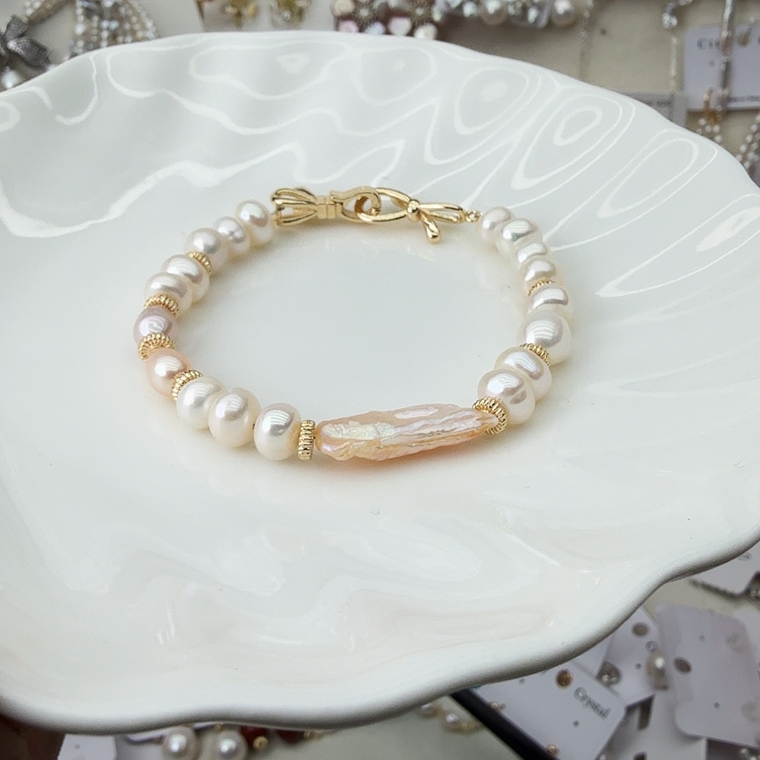 颈饰未镶嵌淡水珍珠