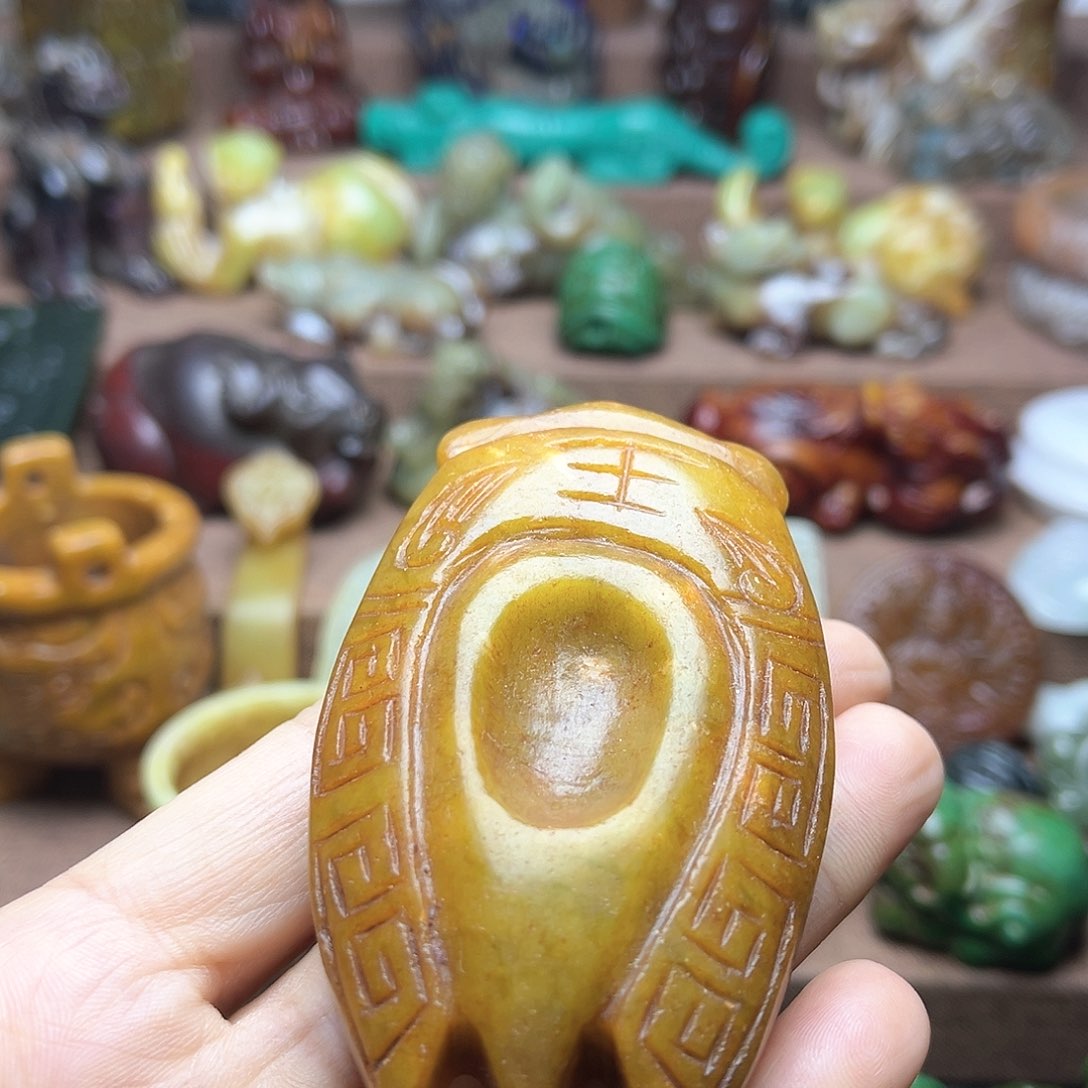 白玉菩提吊坠41。。