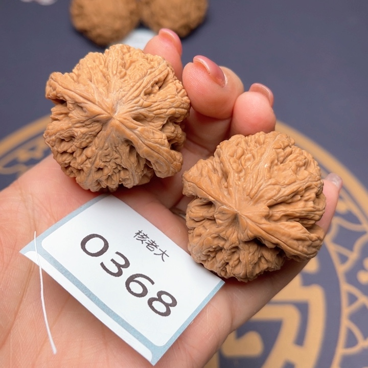 文玩核桃把件41大粗筋 0368