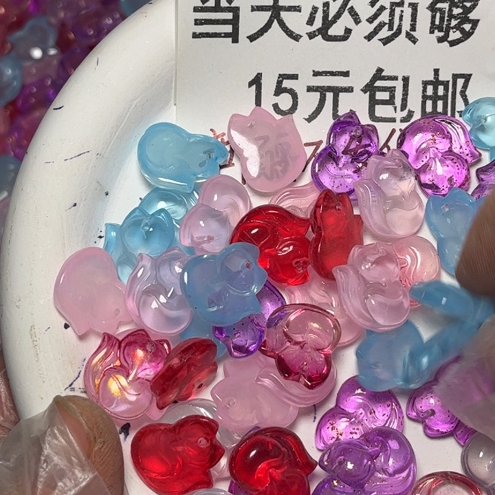 非金属琉璃狐狸混50