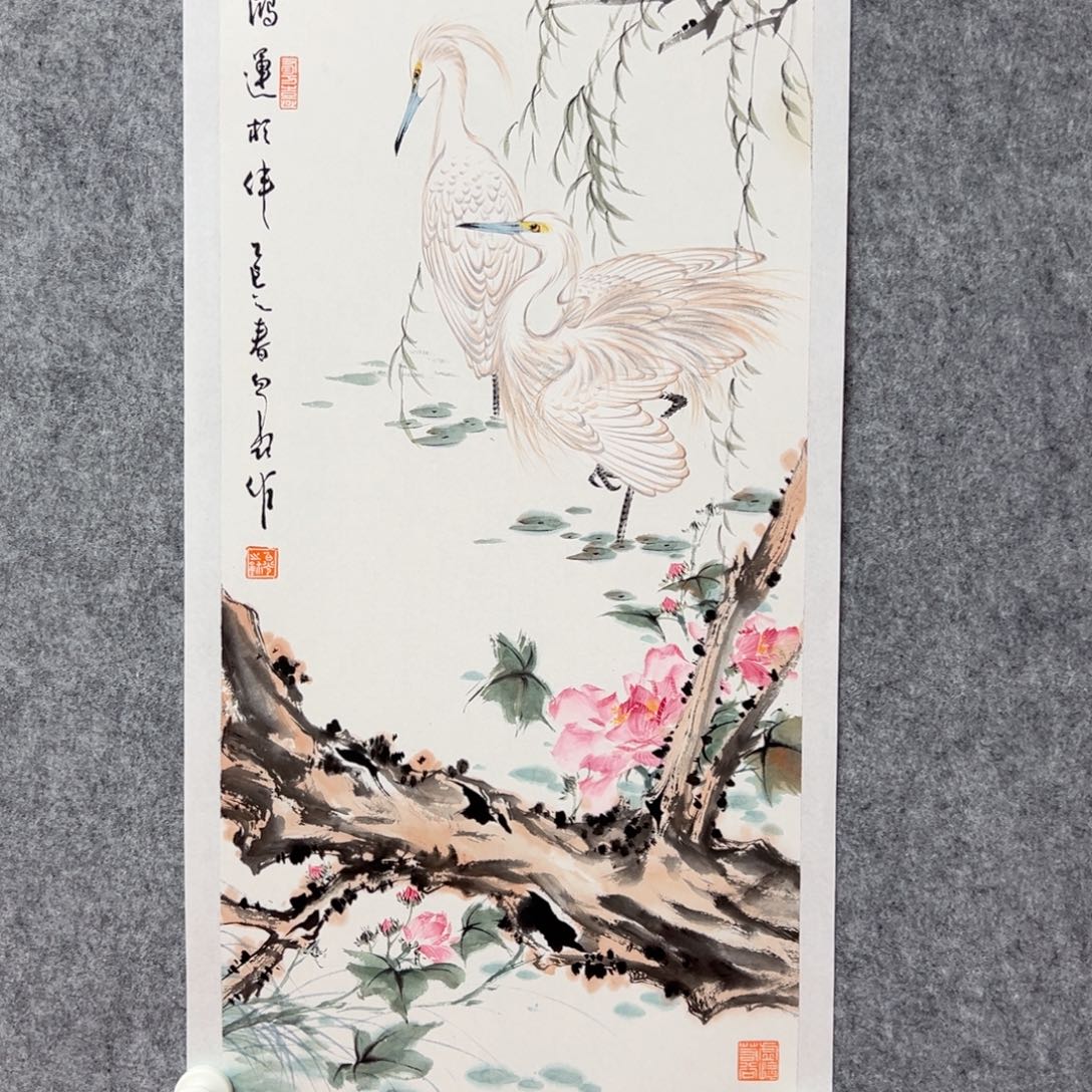 国画白光艺术精品