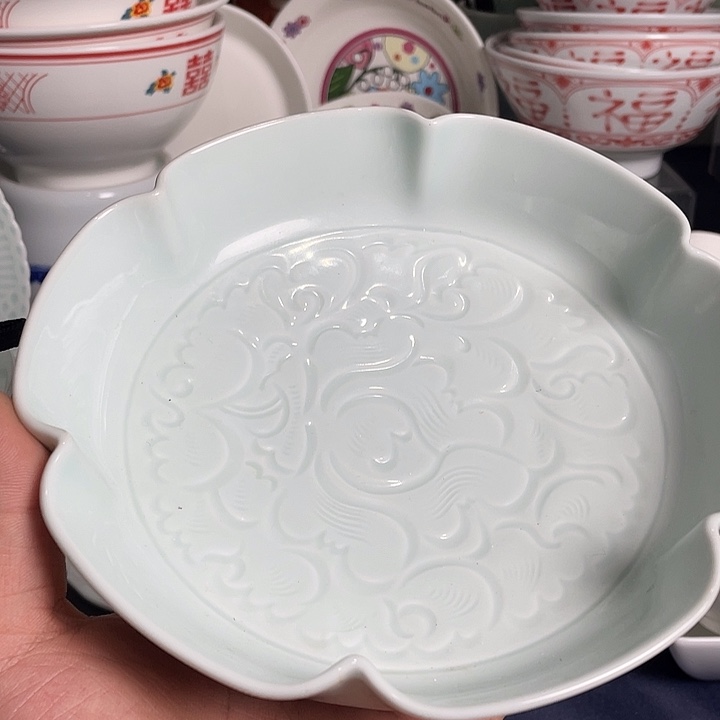 7宋青荷口碗陶瓷的