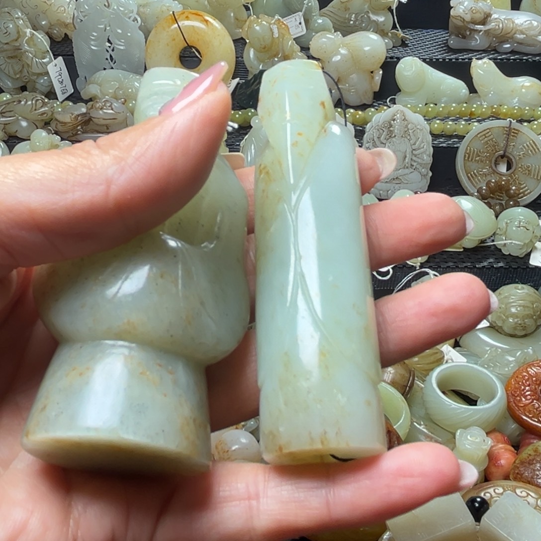 古***轩和田玉未镶嵌颈饰