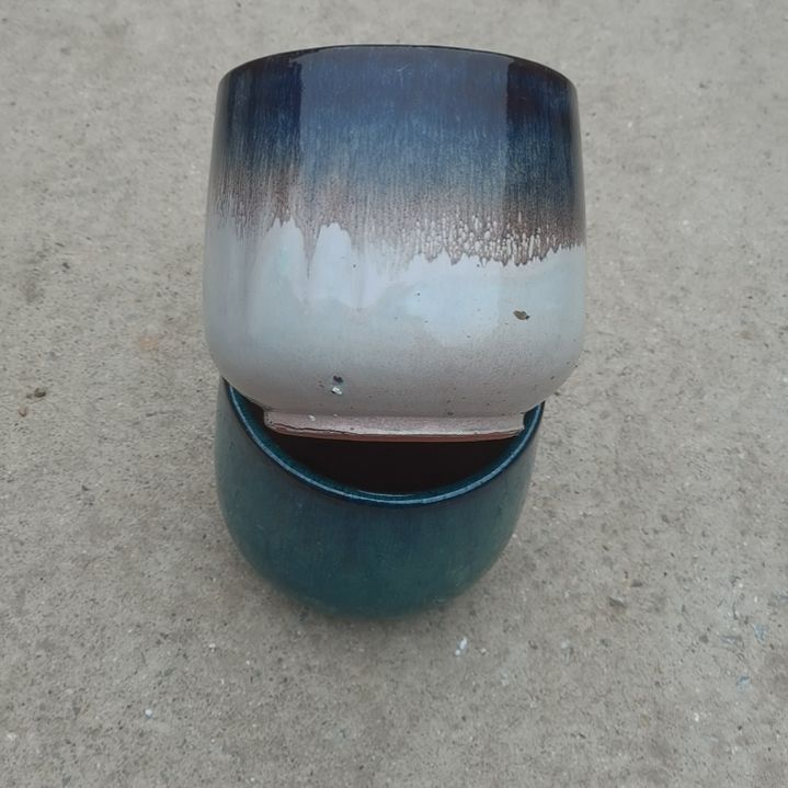 14/14微瑕两个盆子