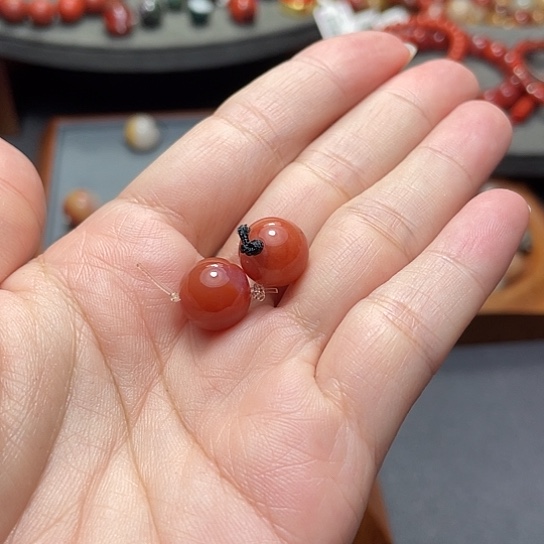 未镶嵌单珠11多样性发1南红玛瑙