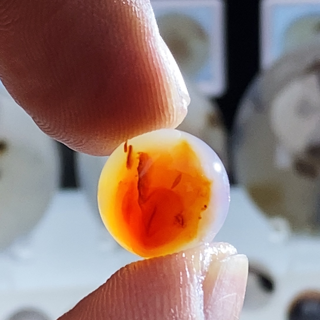 胖***m玛瑙/玉髓未镶嵌吊坠(不含链)