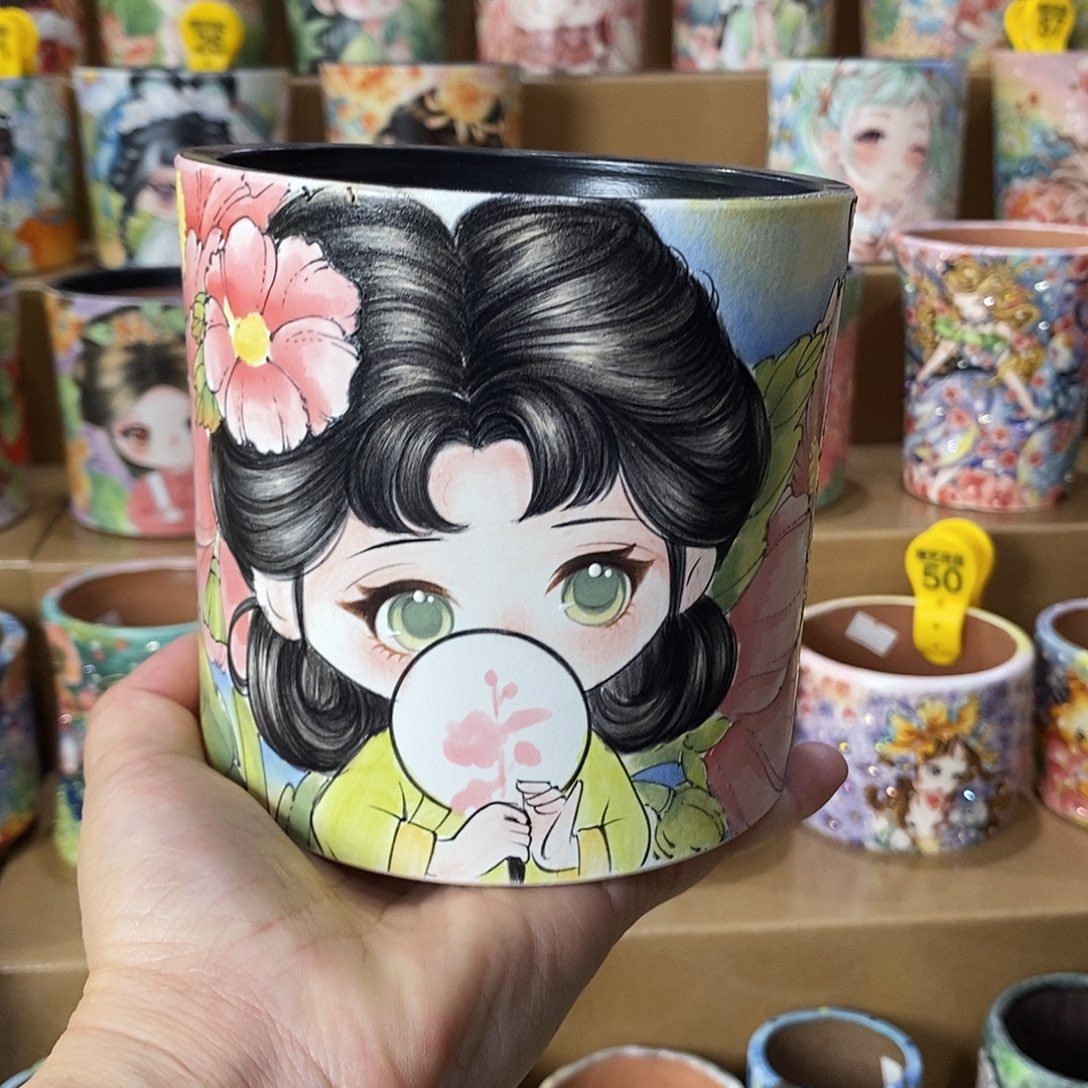 景德镇精品云茜美盆特价10/11