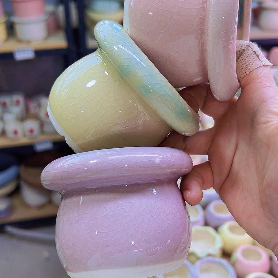 陶瓷花盆当场凑满12包邮