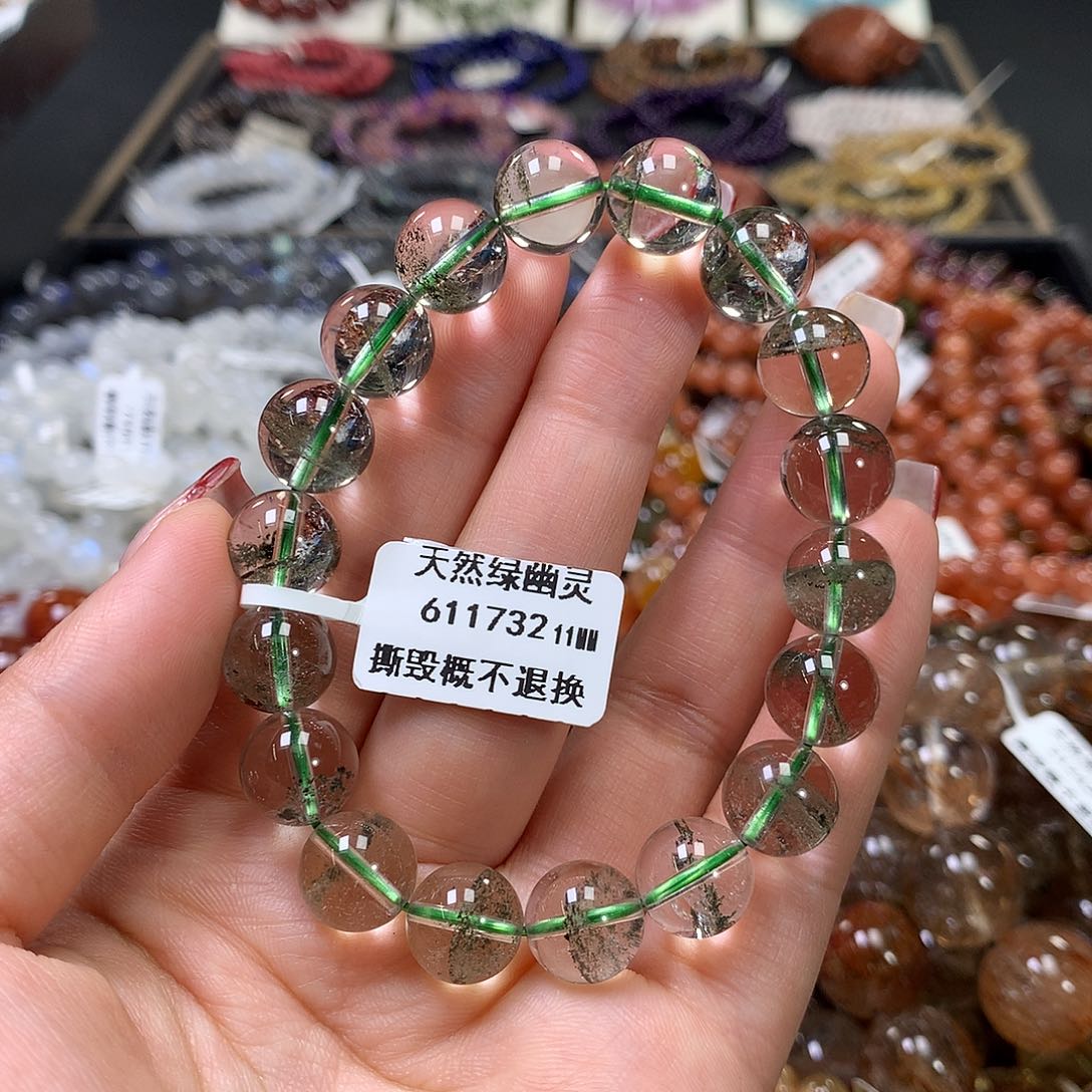 水晶手链未镶嵌，
