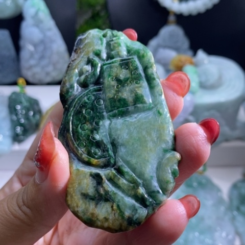 【闪购商品】颈饰未镶嵌翡翠八破