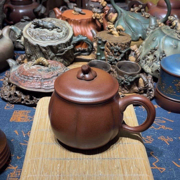 茶壶紫砂紫砂。          