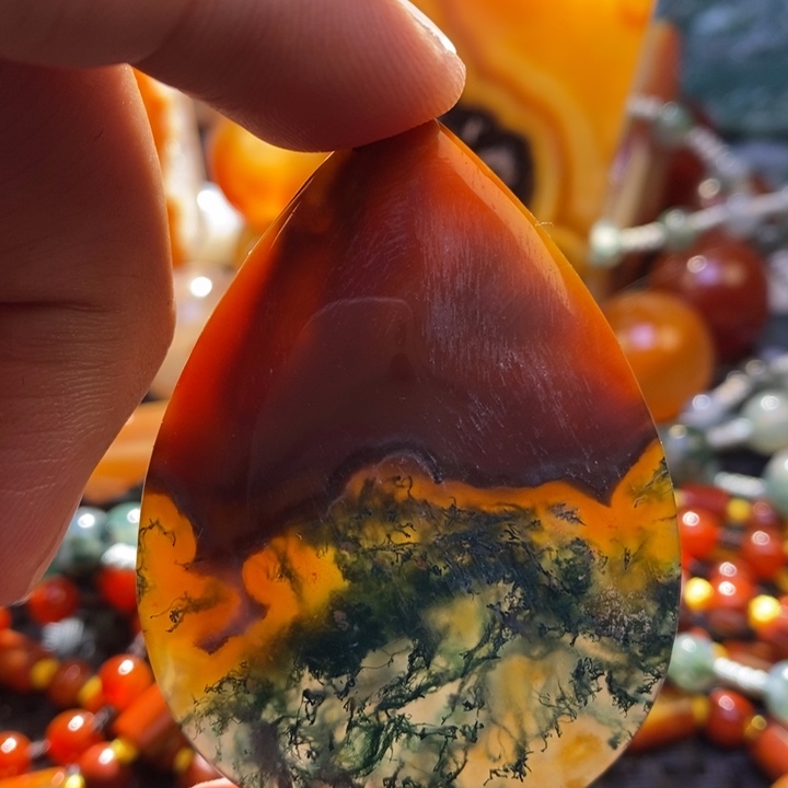 【闪购商品】玛瑙/玉髓颈饰未镶嵌事*