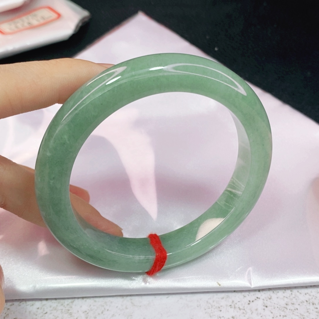 未镶嵌手镯翡翠59.6正圈