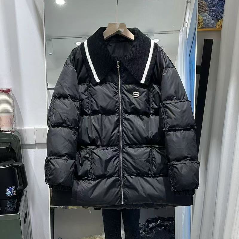 【羽绒服】冬季保暖厚款宽松羽绒外套百搭女装9258[66]J