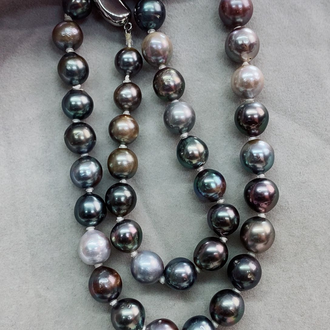 项链未镶嵌海水珍珠8-10