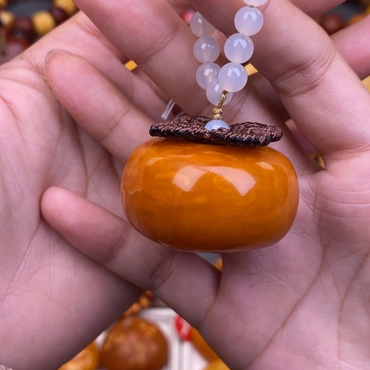 琥珀未镶嵌裸石蜜蜡L