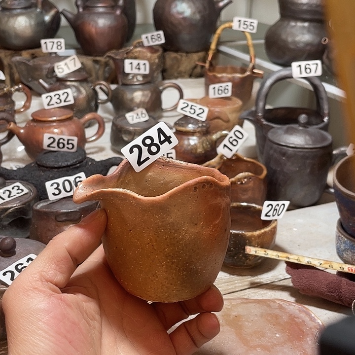 纯手工柴烧茶具精品