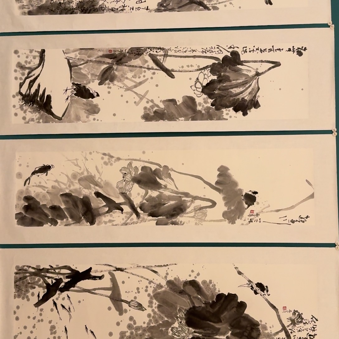 国画雷老师作品画作