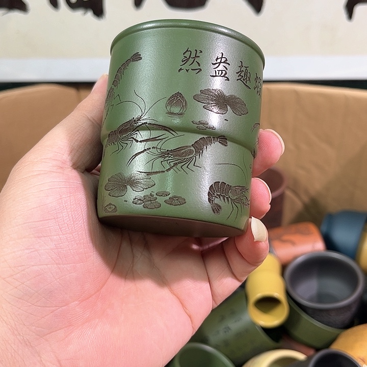茶杯紫砂全手工紫砂主人杯