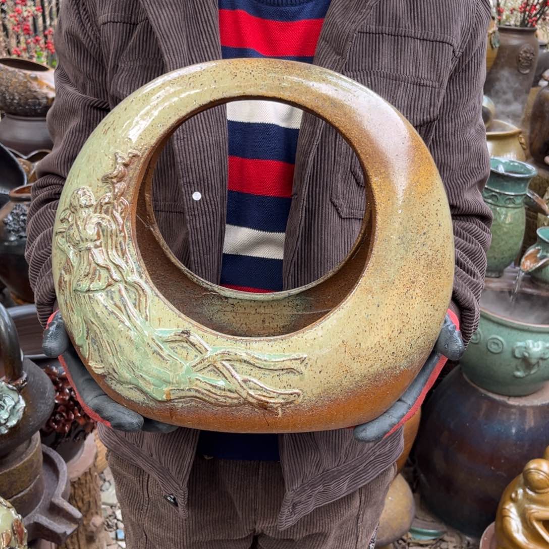 红陶高32口14无孔