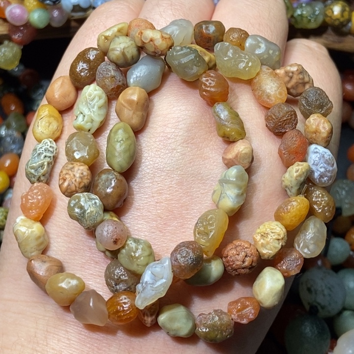 玛瑙/玉髓合金手链