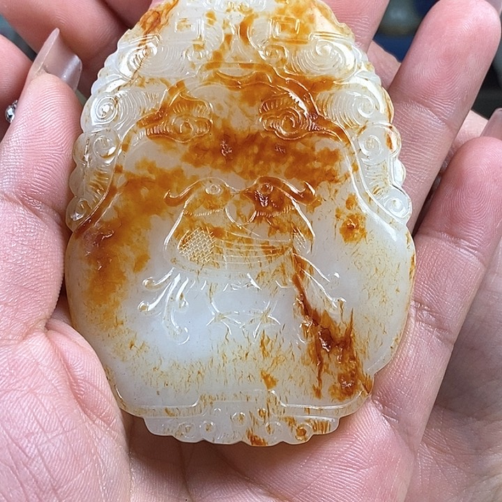 和田玉挂件未镶嵌明*