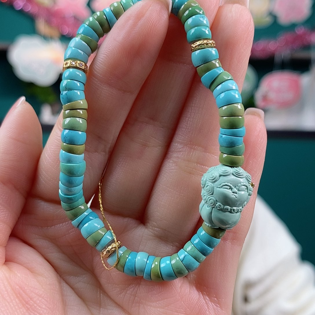 绿松石珠宝奇石未镶嵌