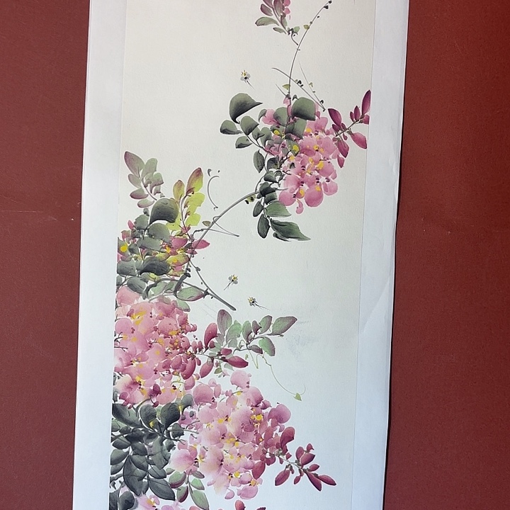 招***&国画听兰老师花鸟