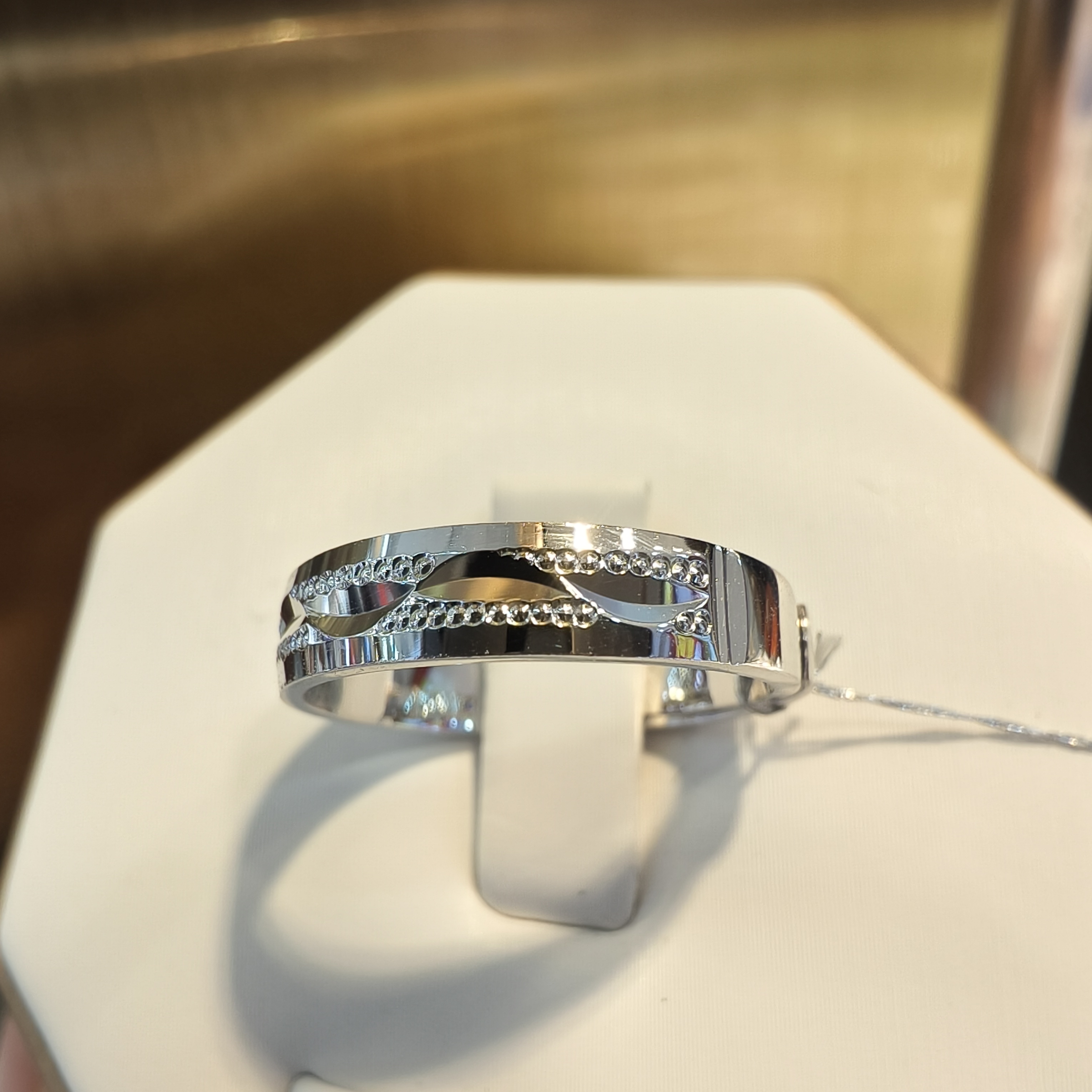 铂金PT950活口女戒4.72克